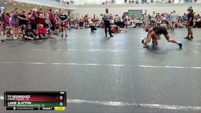 165 lbs Round 2 (4 Team) - Ty Rodriguez, Cozart Trained vs Laine Slayton, Applied Pressure X Kame Style