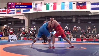130 kg Repechage - Tanner Farmer, USA vs Yasmani Acosta, CHI