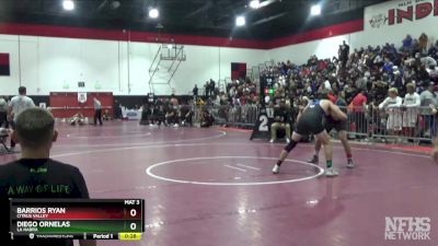 170 lbs Cons. Round 1 - Barrios Ryan, Citrus Valley vs Diego Ornelas, La Habra