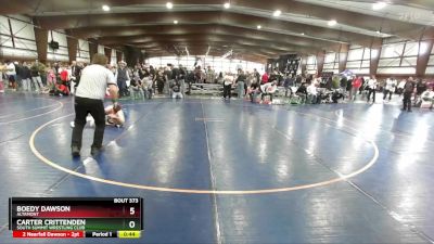 105 lbs Cons. Round 3 - Carter Crittenden, South Summit Wrestling Club vs Boedy Dawson, Altamont
