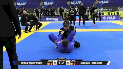 Anna Lovisa Linnea Sandin vs Lauriane Stavacz Afonso 2026 European Jiu-Jitsu IBJJF Championship