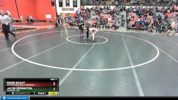 138 lbs Quarterfinal - Jacob Redington, FREEPORT (HS) vs Nasir Bailey, Richton Park (RICH TOWNSHIP)