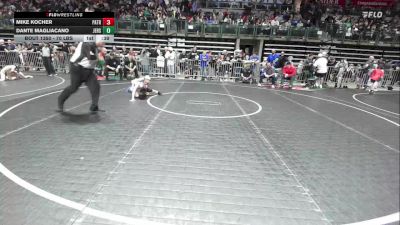 70 lbs Round Of 16 - Mike Kocher, Patriot vs Dante Magliacano, Jersey 74