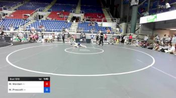 117 lbs Cons 16 #1 - Madison Worden, Nevada vs Mary Prescott, Wisconsin