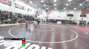 195 lbs Round Of 16 - Vincent Ockenfels, Terryville/Thomaston vs Derek Davis, Stafford