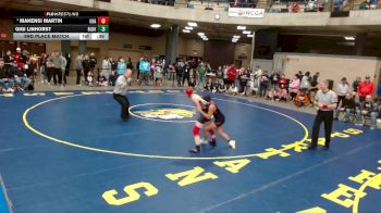 115 lbs 3rd Place Match - Makensi Martin, Unattached vs Gigi Linhorst, Unattached