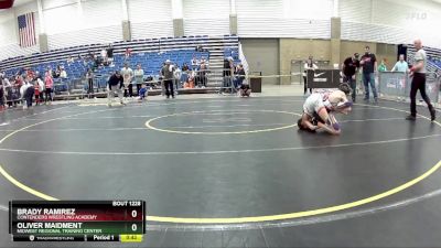 86 lbs Cons. Round 4 - Oliver Maidment, Midwest Regional Training Center vs Brady Ramirez, Contenders Wrestling Academy