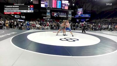 285 lbs Champ. Rd Of 64 - Landon Morris, MI vs Preston Wagner, NE