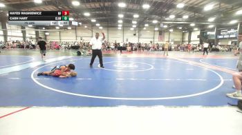 75 lbs Rr Rnd 2 - Hayes Waskiewicz, MF Army MS - MS vs Cash Hart, Claw & Conquer - MS