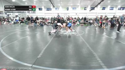190 lbs Round Robin 2 - Dom Willis, Freakztyle Fire N Ice - HS vs Robby Kyer, Ohio Valley Forge - HS