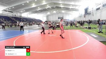 116 lbs Consi Of 8 #2 - Kaige Geyer, River Valley Dust Devil vs Mickey Holland, Threshold