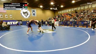 157 lbs Quarterfinal - Rosalio Flores, Hoover vs Kevin Camarillo-Chavez, Madera South
