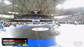 Girls 3A/4A 120 Champ. Round 2 - Parker Halgren, Mount Vernon (Girls) vs Marley Wyand, Bonney Lake (Girls)