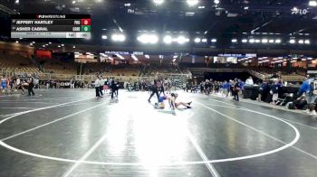 113 lbs Cons. Round 2 - Asher Cabral, Cocoa Beach vs JEFFERY HARTLEY, Palm Harbor University