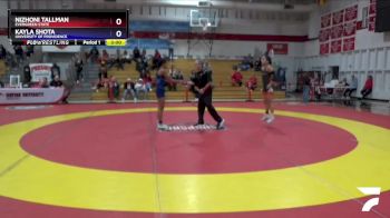 110 lbs 3rd Place Match - Kayla Shota, University Of Providence vs Nizhoni Tallman, Evergreen State