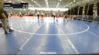 127 lbs Rr Rnd 1 - Eli Inhen, Indiana Outlaws Maroon vs Logan Clark, Team Gotcha
