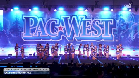 California Storm - HAIL [2026 L1 Youth - Flex - D2 - Medium Day 1] 2026 PacWest Grand Nationals