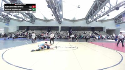 128-H lbs Consi Of 32 #2 - Alexander Martinez, CJA vs Mason Jacobellis, Patchogue-Medford