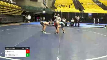 182 lbs Consolation - Caleb Hart, Unattached 112 vs William McCleary, Unattached 105