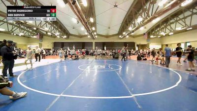 89 lbs Rr Rnd 3 - Peter DiGregorio, Triumph Trained vs Ben Service, Team Strength