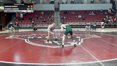 133 lbs Consi Of 8 #1 - Marcus Wright, The Citadel vs Konner Lambers, Ohio