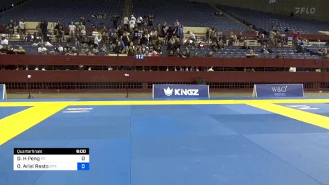 Daniel H Peng vs Oscar Ariel Resto 2024 Pan IBJJF Jiu-Jitsu No-Gi Championship