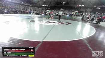 3A 113 lbs Champ. Round 1 - AP Tran, Edmonds-Woodway vs Garrett Reeves-Turner, Marysville Pilchuck