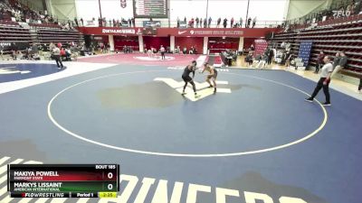 174 lbs Cons. Round 2 - Markys Lissaint, American International vs Makiya Powell, Fairmont State