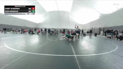197 lbs 1st Place Match - Casey Olszowka, McKendree vs Evan Wingrove, Ohio