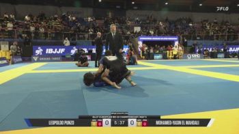 Leopoldo Punzo vs Mohamed-Yasin El Mahdali 2026 IBJJF European NoGi