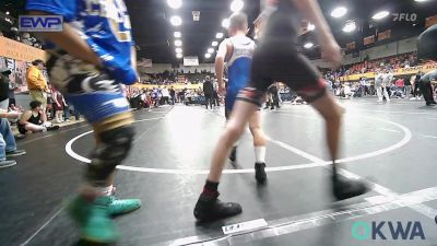 64 lbs Semifinal - Jarod Smith, Tecumseh Youth Wrestling vs Dustin Hampton, Noble Takedown Club