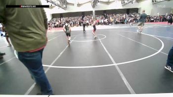 65-B lbs Round Of 32 - Ethan McCue, Barn Brothers vs Marc Drabkoski, Upper Township