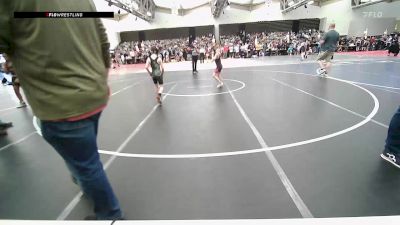 65-B lbs Round Of 32 - Ethan McCue, Barn Brothers vs Marc Drabkoski, Upper Township