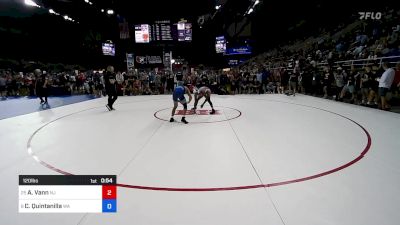 120 lbs Rnd Of 32 - Amari Vann, NJ vs Czar Quintanilla, WA