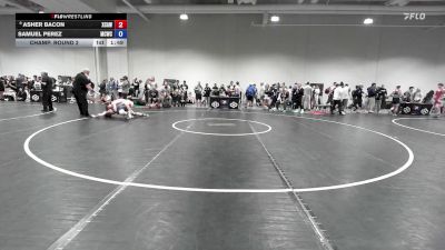 71 lbs Champ. Round 2 - Asher Bacon, X-Calibur Athletics Wrestling Club vs Samuel Perez, Manteca Cobras Wrestling Club