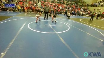 52 lbs Semifinal - Tripp Cooper, Collinsville Cardinal Youth Wrestling vs Adam Brummett, Sperry Wrestling Club