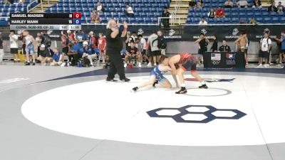 113 lbs Cons. Sub-rd Of 32 - Samuel Madsen, Indiana vs Harley Mann, Virginia