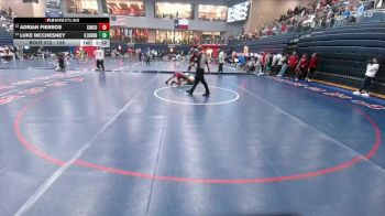 126 lbs Round 5 - Adrian Fierros, Katy Cinco Ranch vs Luke McChesney, Katy Jordan