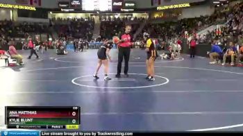 135 lbs Champ. Round 1 - Ana Matthias, Denver vs Kylie Blunt, Charles City