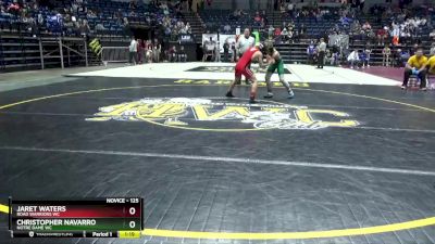 125 lbs Cons. Round 4 - Christopher Navarro, Notre Dame WC vs Jaret Waters, Road Warriors WC