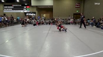 65 lbs Round 4 (8 Team) - Luke Munsey, Crossroads Wrestling vs Eli Sayson, Spartan WC
