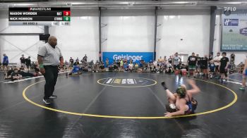 90 lbs Rr Rnd 6 - Mason Worden, Mat Demon - K8 vs Nick Hobson, CT Whale - K8