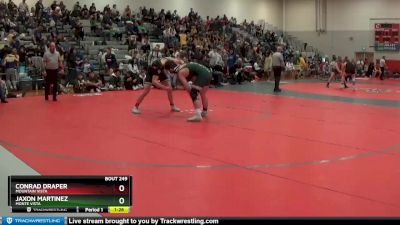 190 lbs Champ. Round 2 - Conrad Draper, Mountain Vista vs Jaxon Martinez, Monte Vista