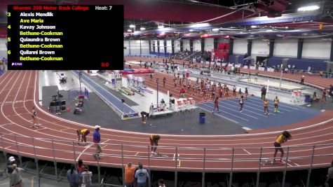 Women's 200m, Finals 7