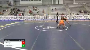 126 lbs Consolation - Brock Carey, NC vs Ryder Robinson, UT