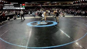 4A 172 lbs 3rd Place Match - Damian Gomez, Belen vs Chance Aspaas, Kirtland