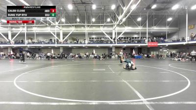 197 lbs Round Of 64 - Caleb Close, American University - UnAttached vs Sung Yup Ryu, Columbia