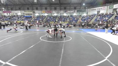 120 lbs Quarterfinal - Byron Percy, Windsor Middle School vs Jayce Maestas, Ortega Middle School