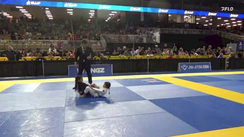 Kiyana Poursohrab Wager vs Remy Mae Lutostanski 2025 Pan Kids Jiu-Jitsu IBJJF Championship