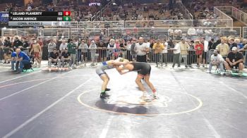 132 1A Cons. Round 2 - Jacob Justice, Freeport vs Leland Flaherty, Evangelical Christian School